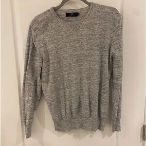 100% Cotton J. Crew gray sweater